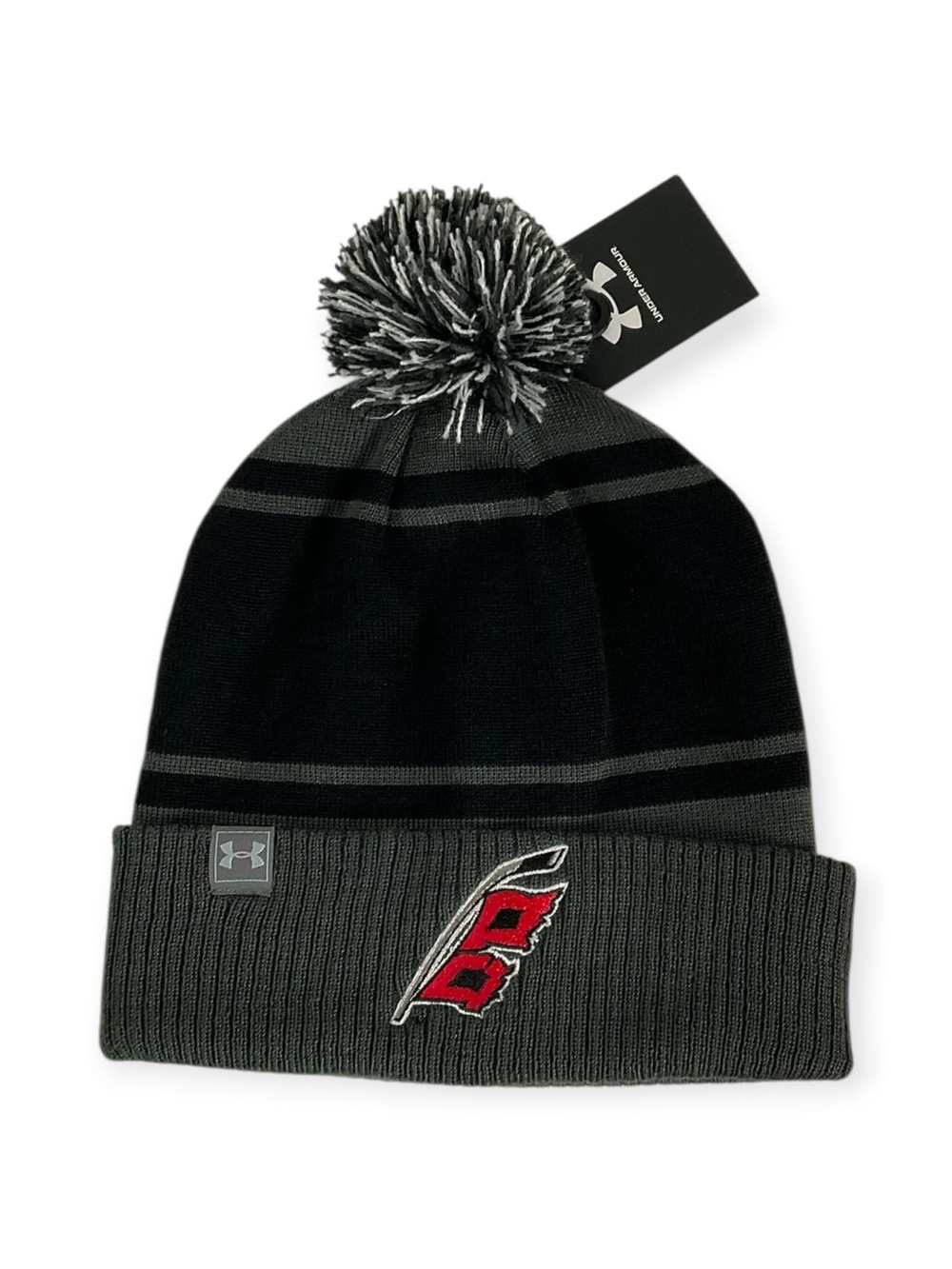 Under Armour Carolina Hurricanes Pom Beanie NWT NHL Hockey One Size